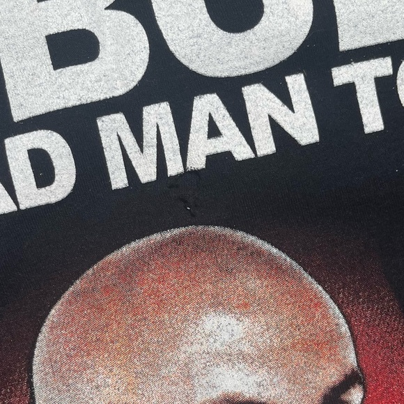 Pitbull The Bad Man Tour black and white short sleeve t shirt - Picture 3 of 4